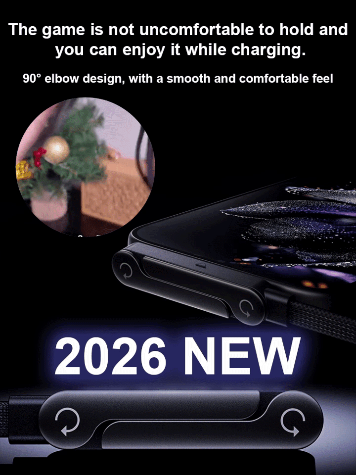 【Stand + Charging Cable】Two-in-One Foldable 240W Fast Charging Cable