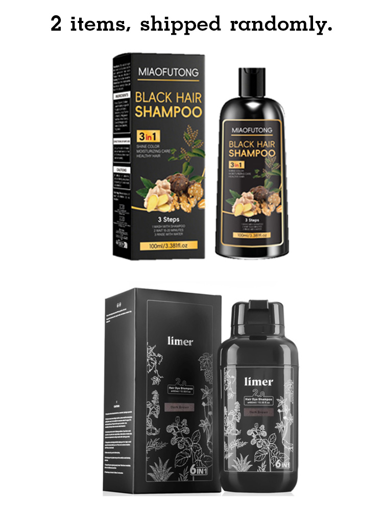 🛁3-in-1 Hair Coloring & Strengthening Shampoo💇‍♀️ 🎨