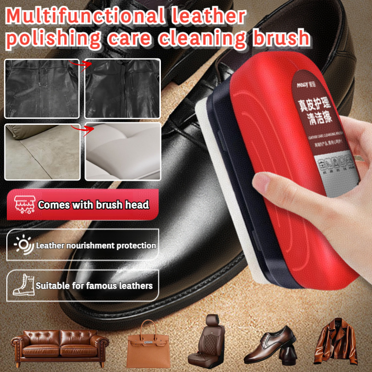 🧥👞 2-in-1 Leather Cleaner and Conditioner: Cleans + conditions in one step, say goodbye to dryness and stiffness! 🔥