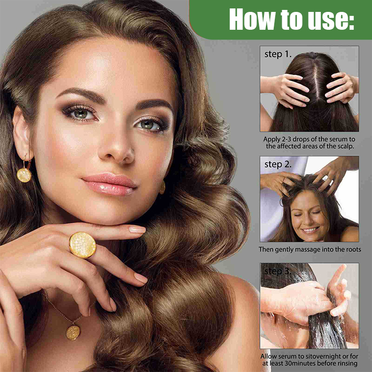 💥Order now and enjoy 50% off! Say goodbye to hair loss! Get thick, shiny hair with just three uses! Half price!