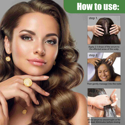 💥Order now and enjoy 50% off! Say goodbye to hair loss! Get thick, shiny hair with just three uses! Half price!