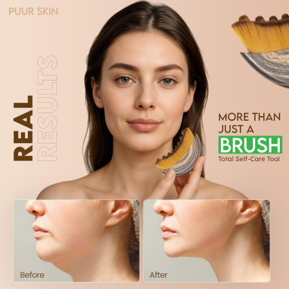 🚨【WARNING】Say Goodbye to $2000 Beauty Treatments! Just 3 minutes a day, and this amazing massage brush can instantly transform a puffy face into a V-shaped face! ✨