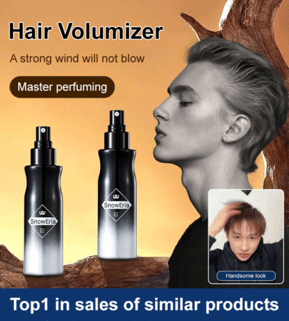 ✨ Get thick, voluminous hair in 3 seconds! Volumizing hair spray – transforms flat, lifeless hair into thick, full-bodied locks for a confident look all day long! 💁‍♀️✨