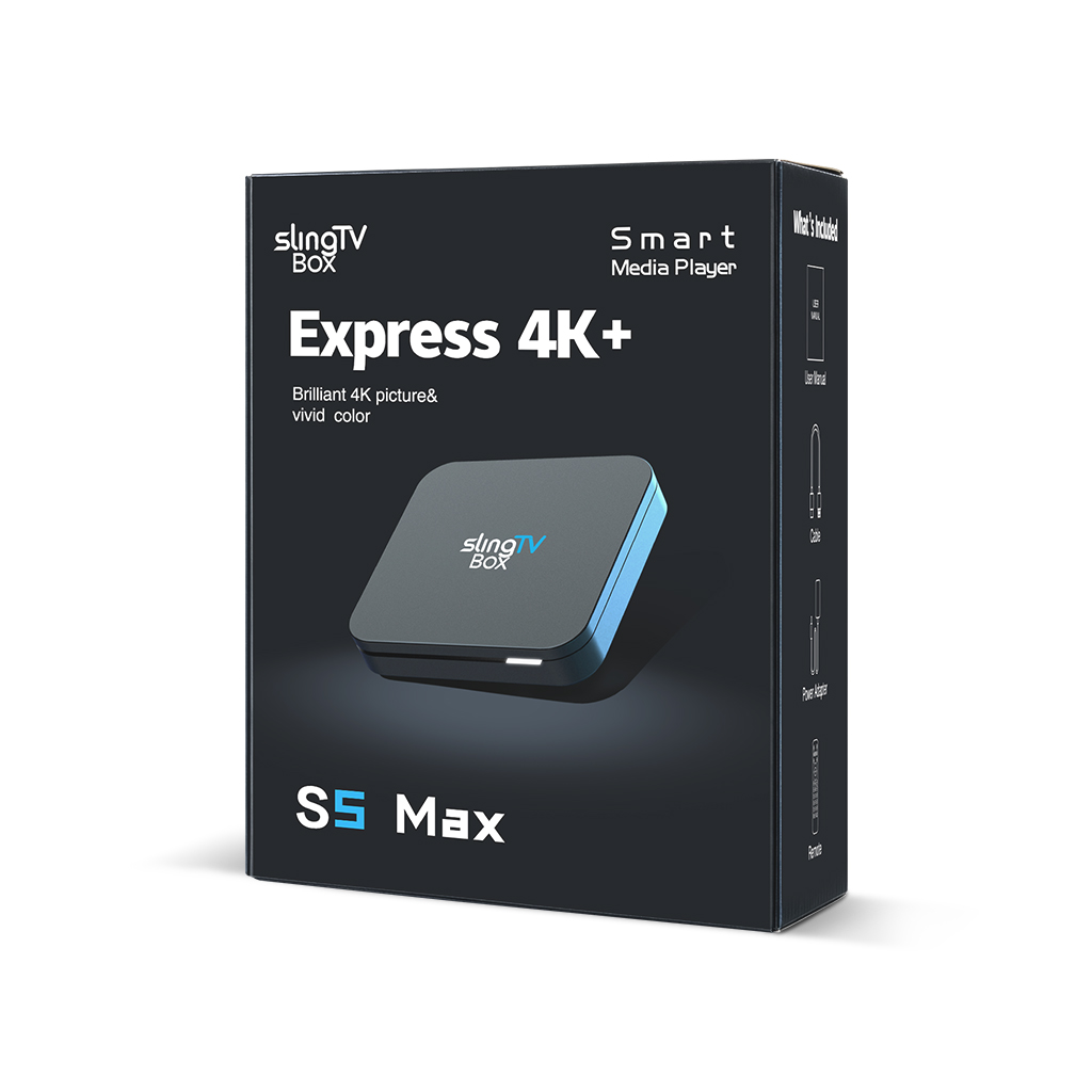 SlingTV Box S5 Max(Hot) - Includes Adult Channels