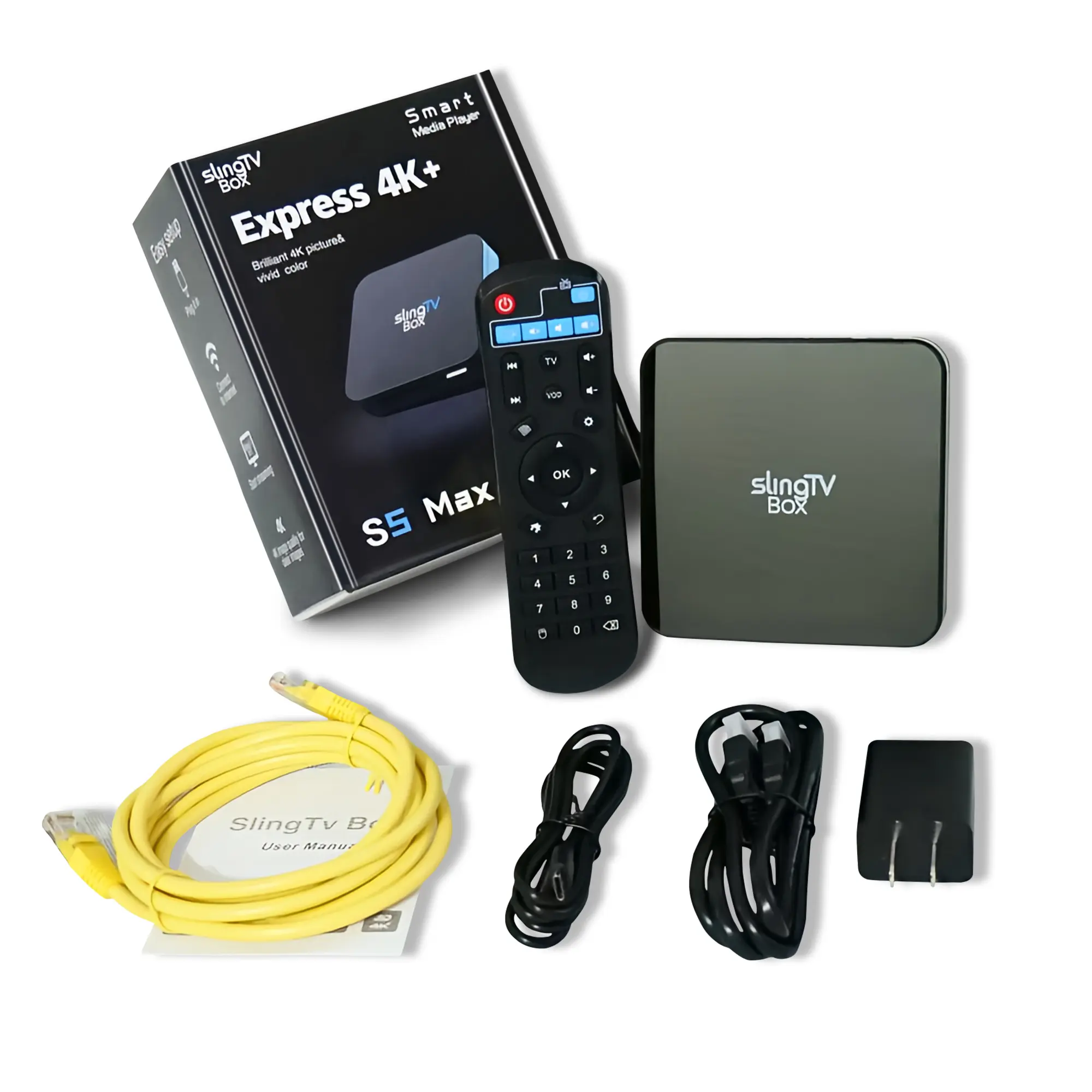 SlingTV Box S5 Max(Hot) - Includes Adult Channels