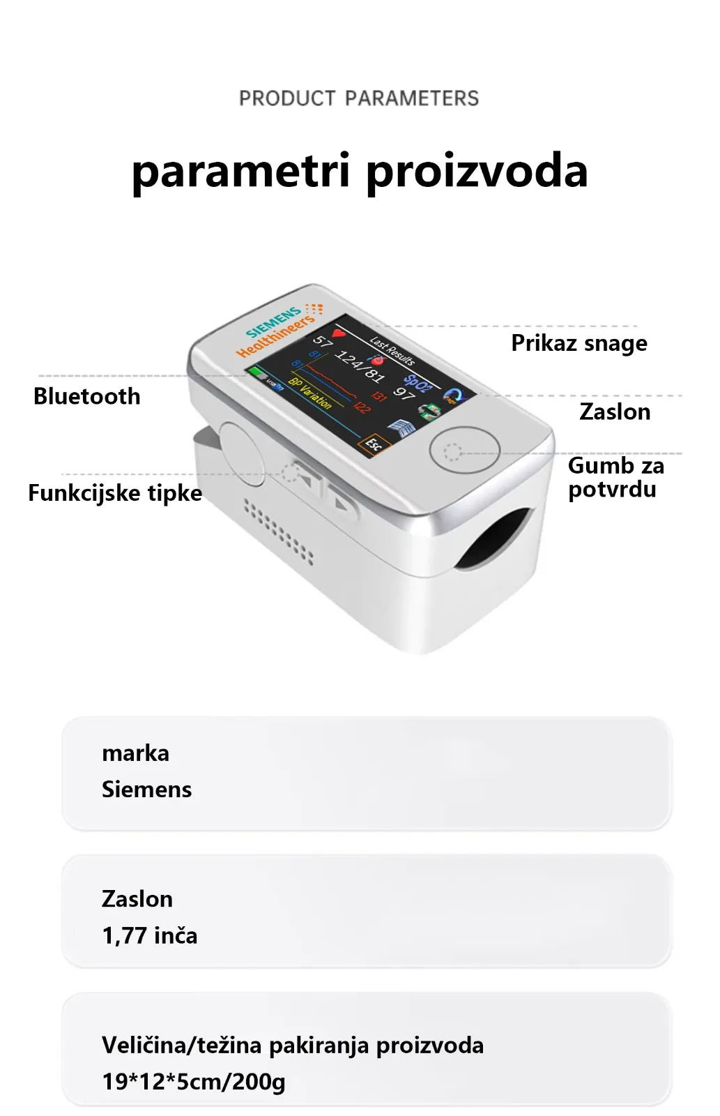 🌈2025 Medicinska crna tehnologija: Bezbolno, neinvazivno i bez igle, nova revolucija u praćenju zdravlja!