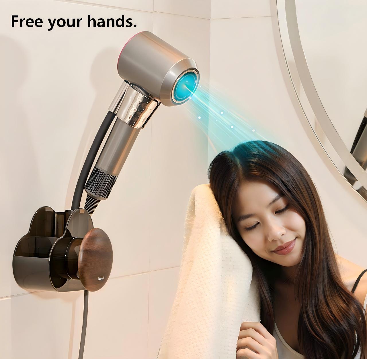 🔥 Black Friday 50% Off – Adjustable Hair Dryer Stand