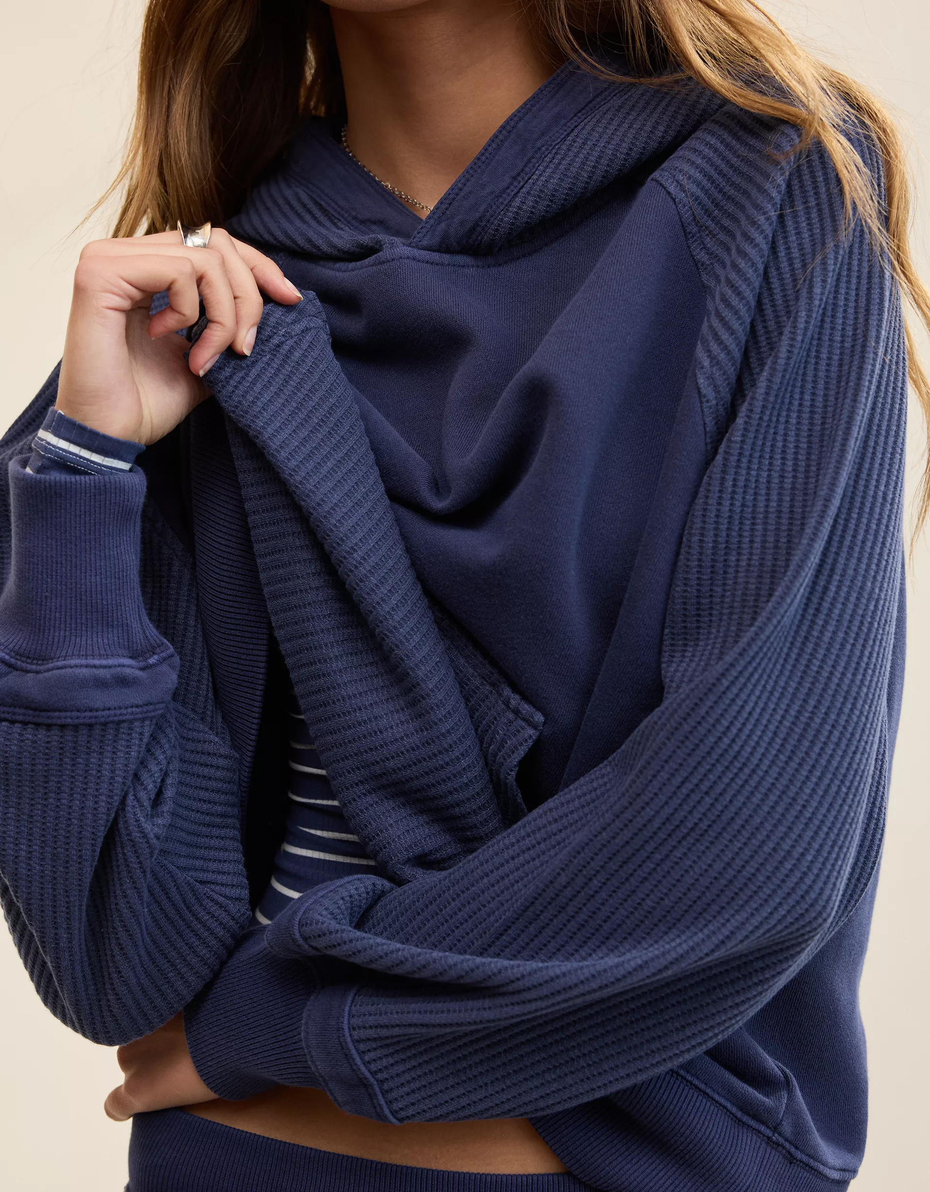 Essential Waffle Hoodie (Buy 2 Free Shipping)