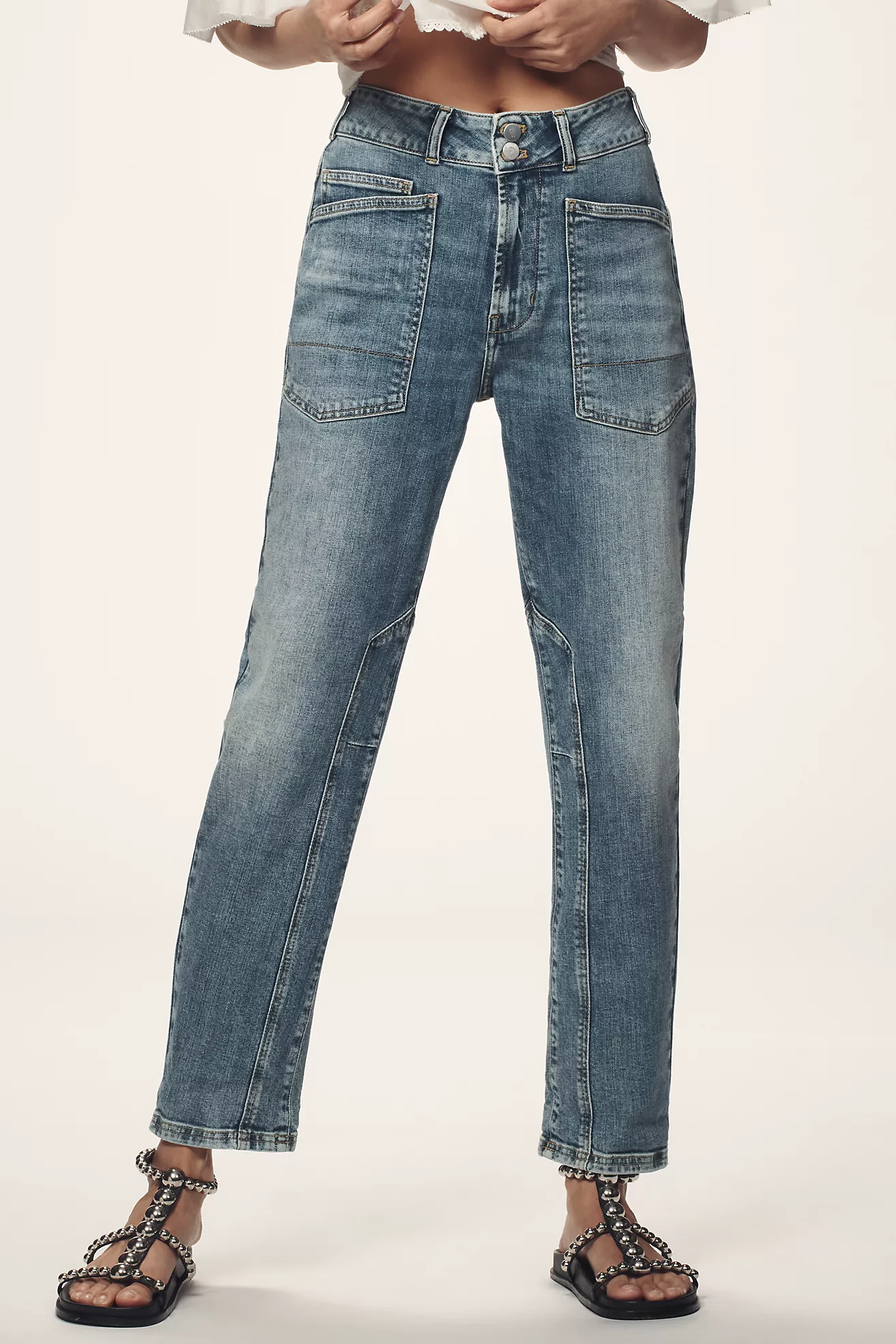 The Wanderer Mid-Rise Relaxed Jeans (Buy 2 Free Shipping)