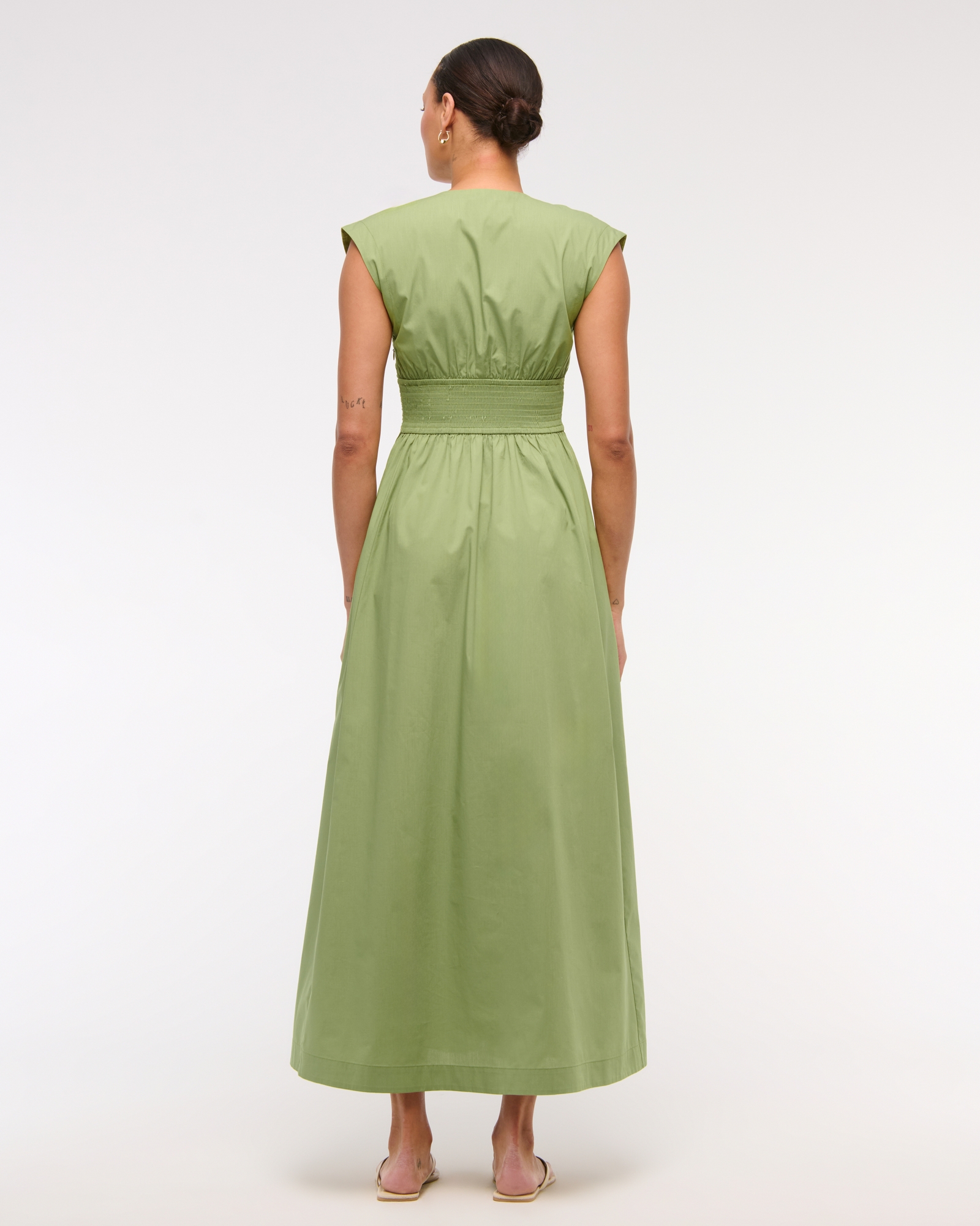 Twist-Front Maxi Dress (Buy 2 Free Shipping)