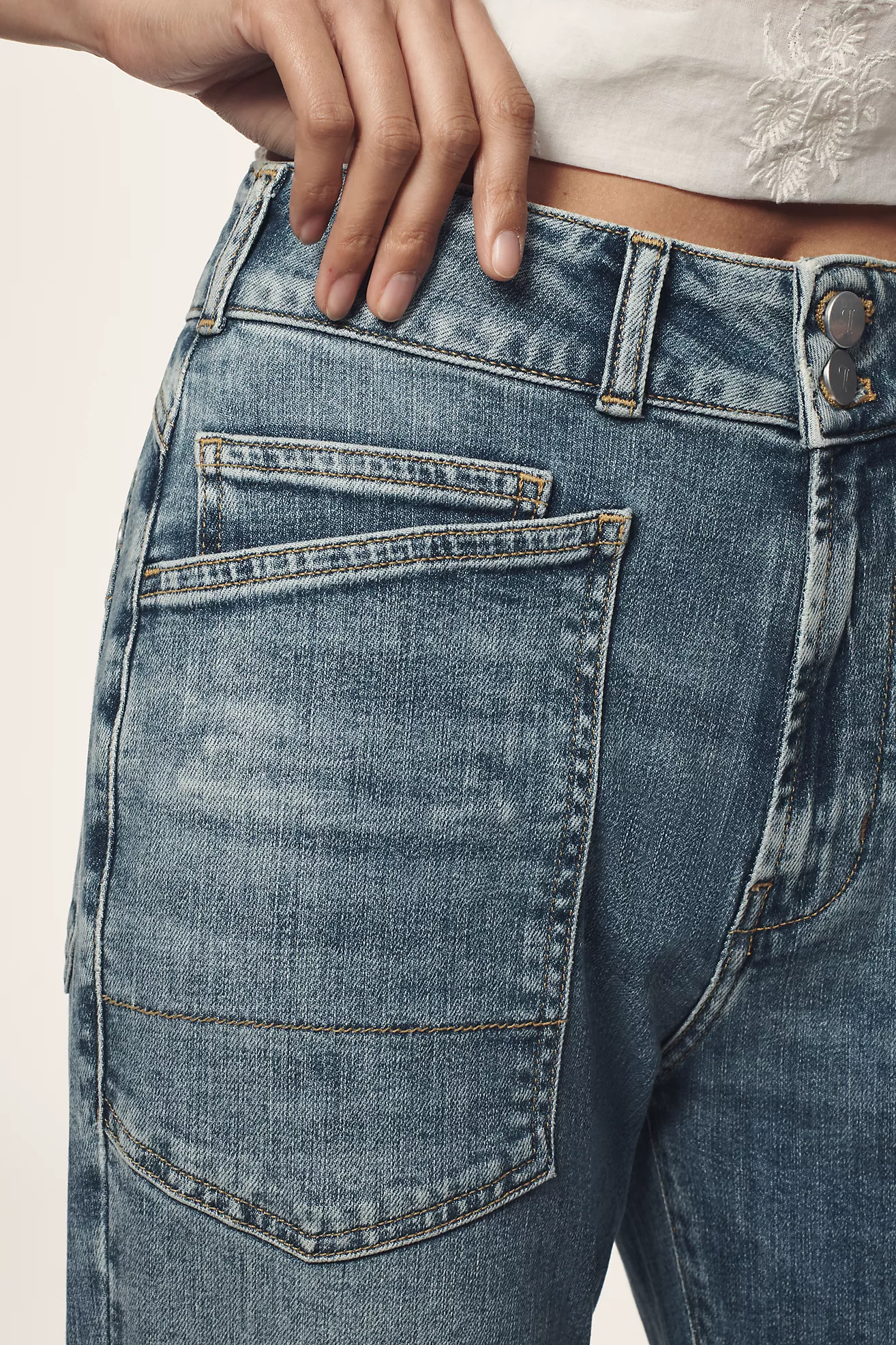 The Wanderer Mid-Rise Relaxed Jeans (Buy 2 Free Shipping)