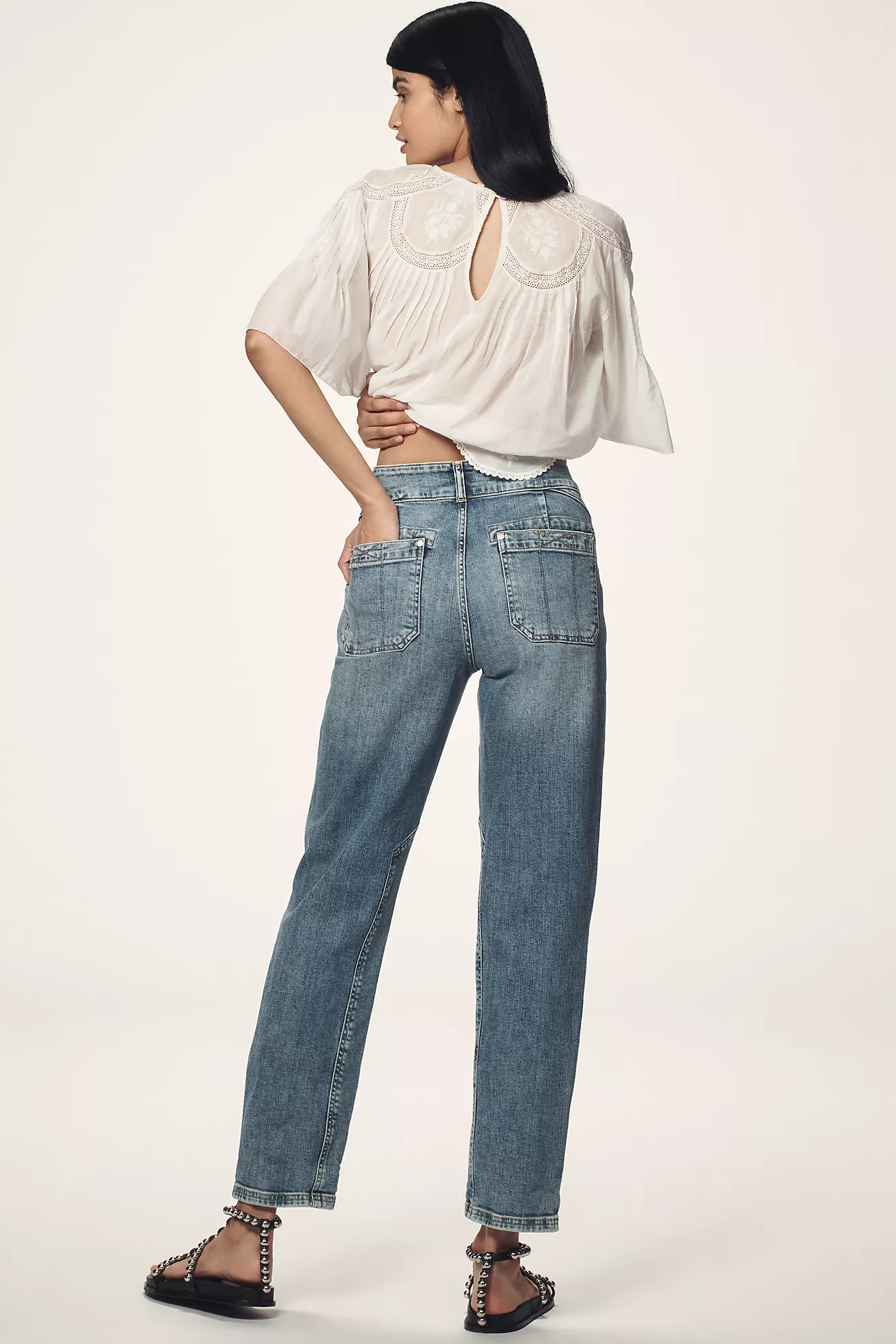 The Wanderer Mid-Rise Relaxed Jeans (Buy 2 Free Shipping)