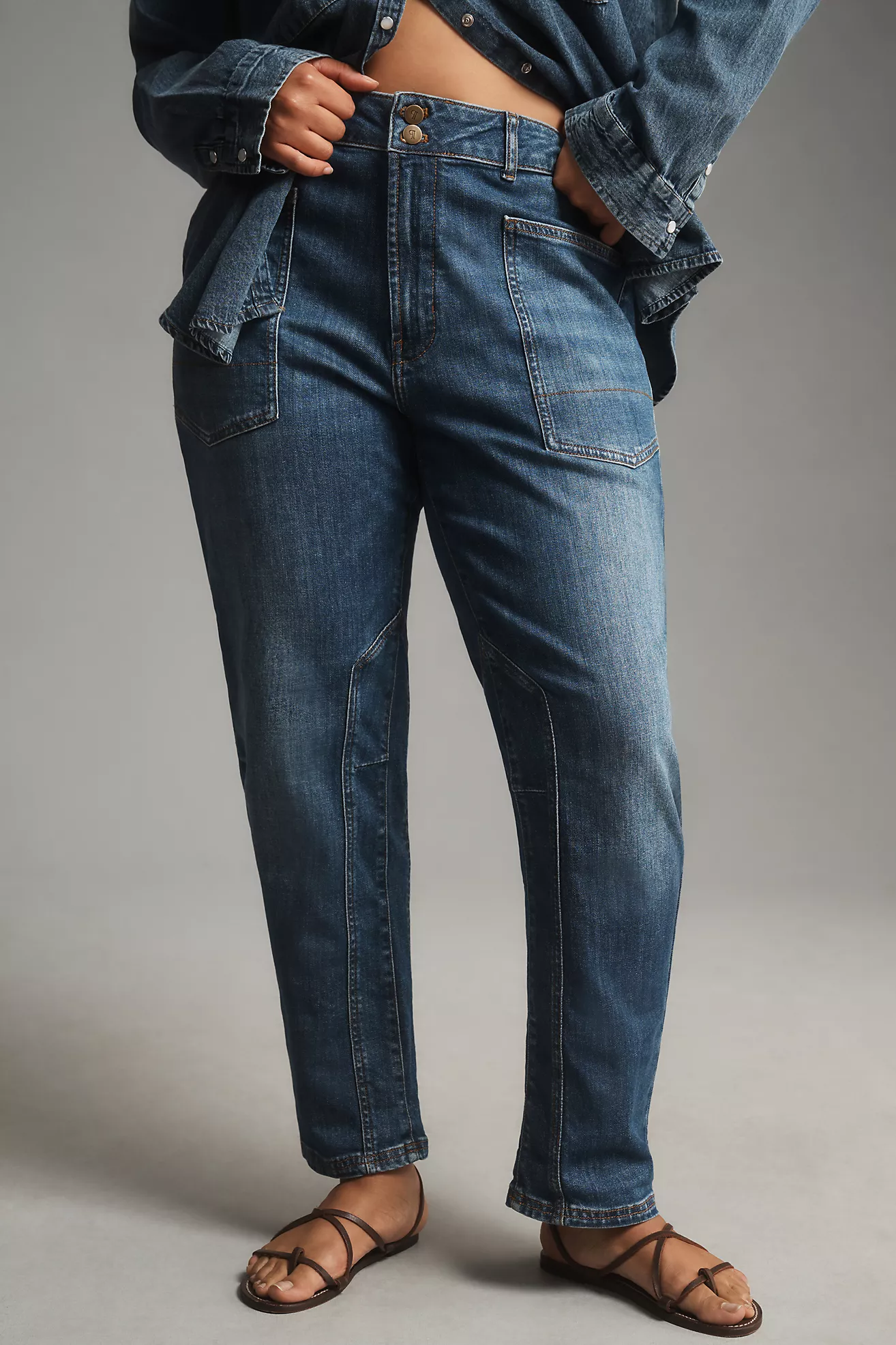 The Wanderer Mid-Rise Relaxed Jeans (Buy 2 Free Shipping)