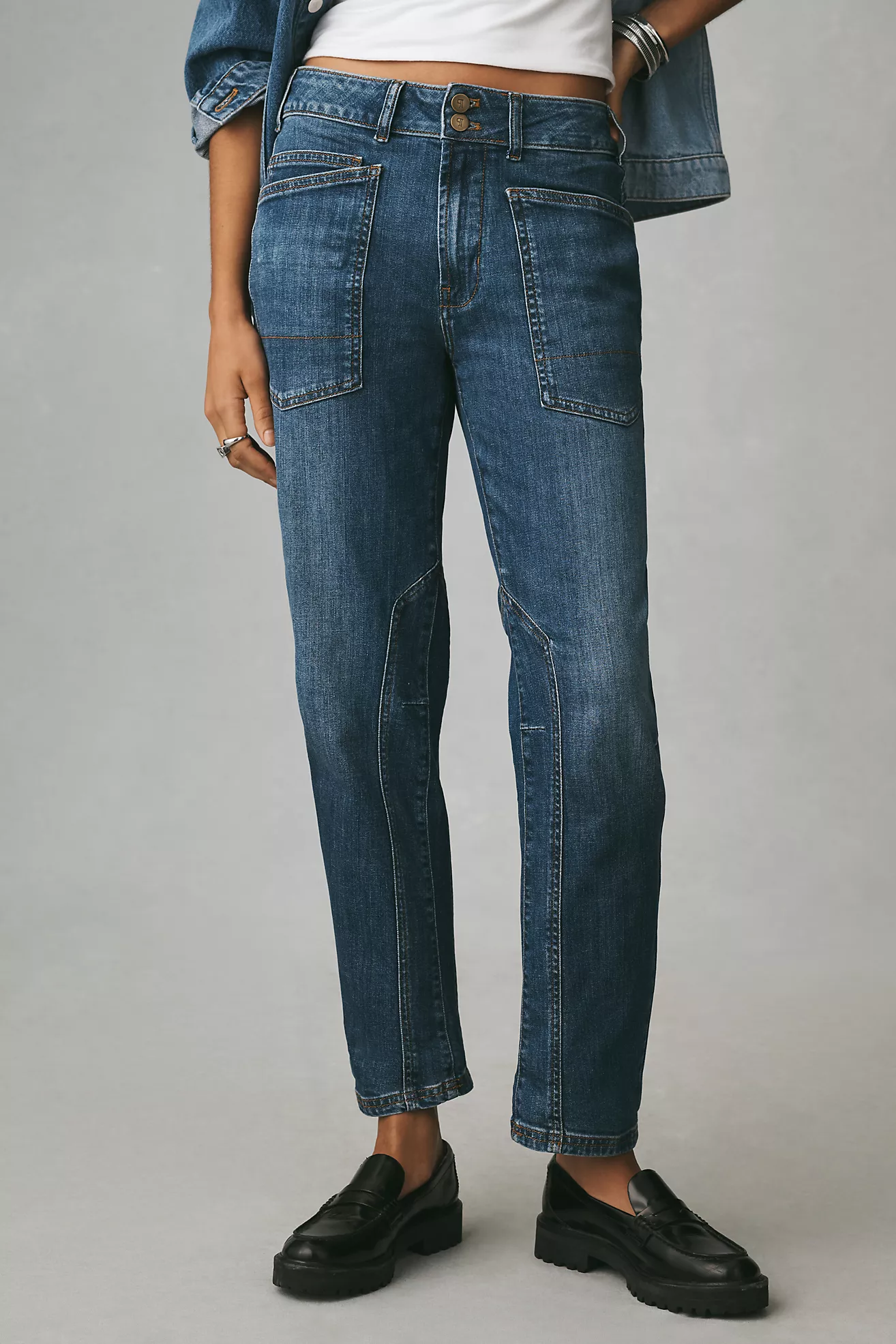 The Wanderer Mid-Rise Relaxed Jeans (Buy 2 Free Shipping)