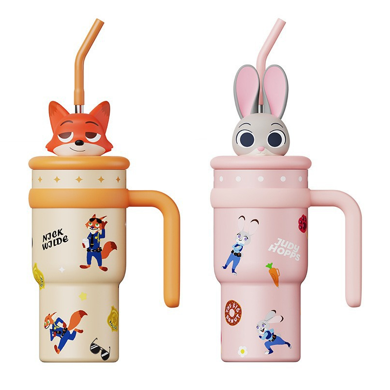 🔥49%OFF - 2025 316 Stainless Steel Large Insulated Cup with Built-In Straw 