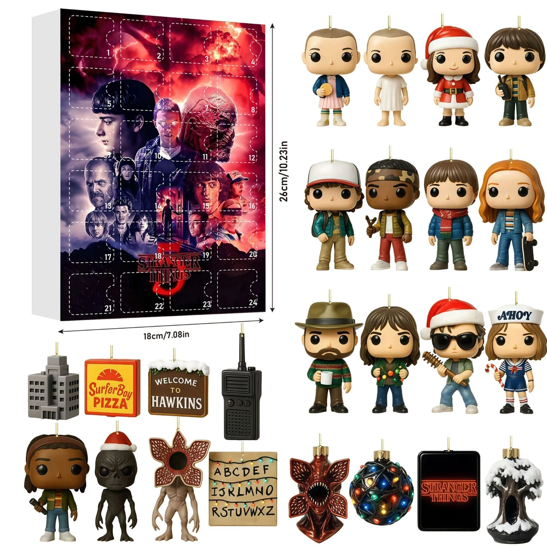 Stranger Things Christmas Countdown Calendar Blind Box