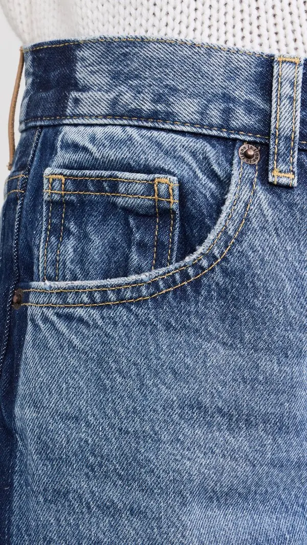 High Rise Wide Leg Cropped 