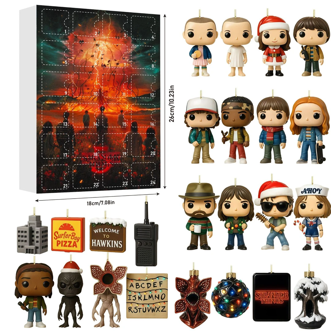 Stranger Things Christmas Countdown Calendar Blind Box