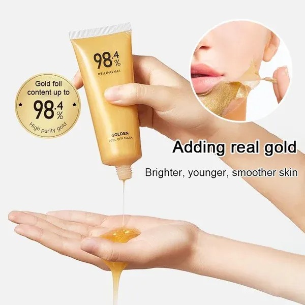GOLD FOIL PEEL-OFF MASK