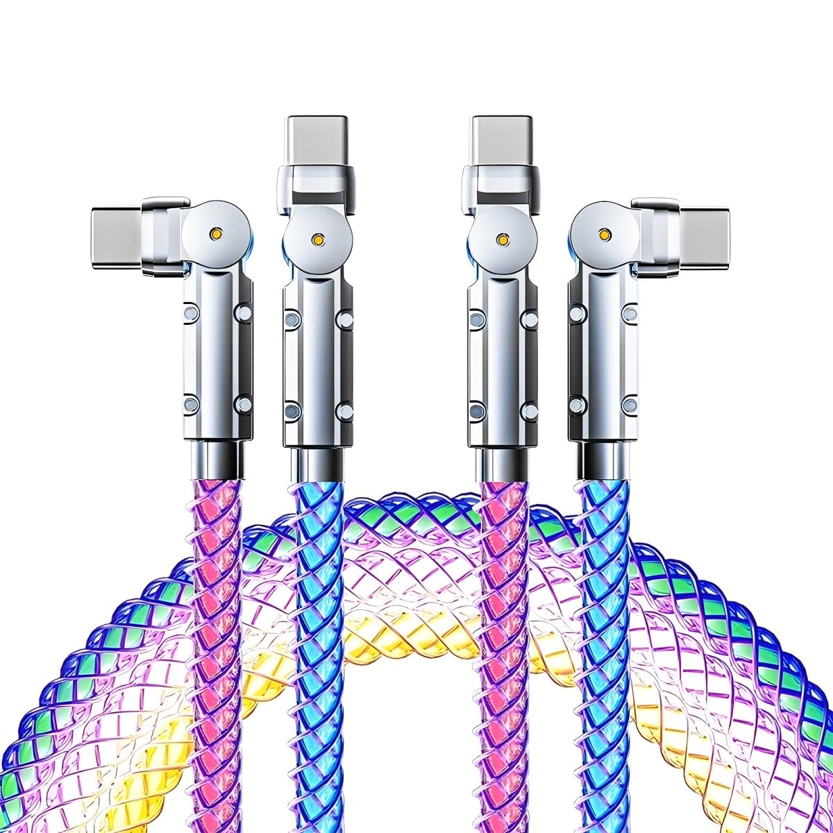 Upgraded Fast-Charge RGB LED Cable – Buy 1 Get 2