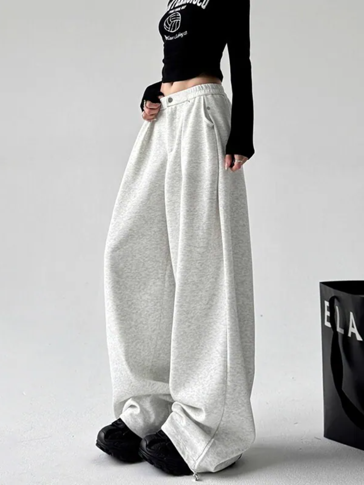 Lounge Wide Leg Sweatpants (Buy 2 Free Shipping)