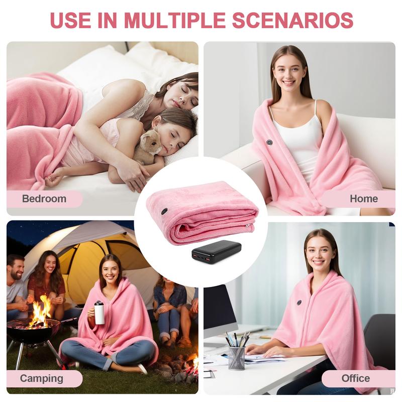 🎅Best Winter Gifts 🔥Favorite Portable Heated Shawl (Buy 2 Free Shipping)