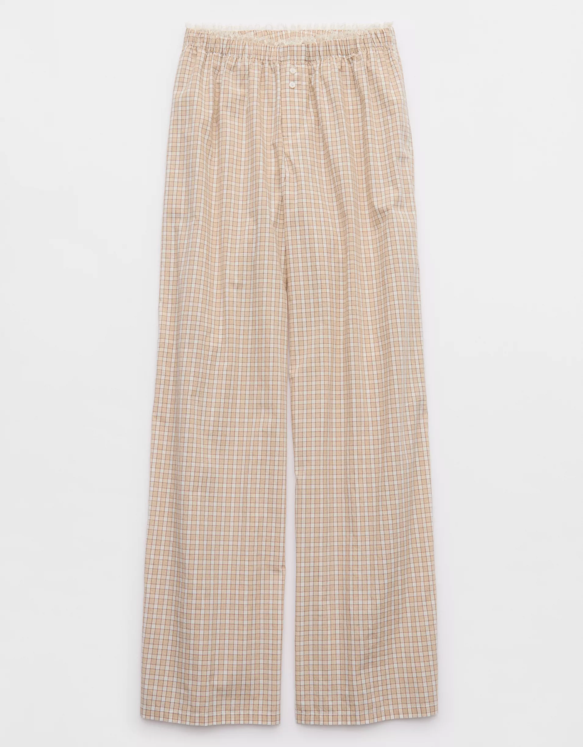 Off-Duty Wide Leg Poplin Trouser PJ(Buy 2 Free Shipping)