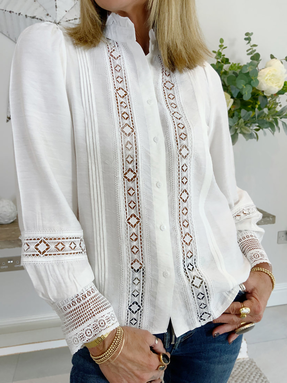 Effortless Lace Shirt 
