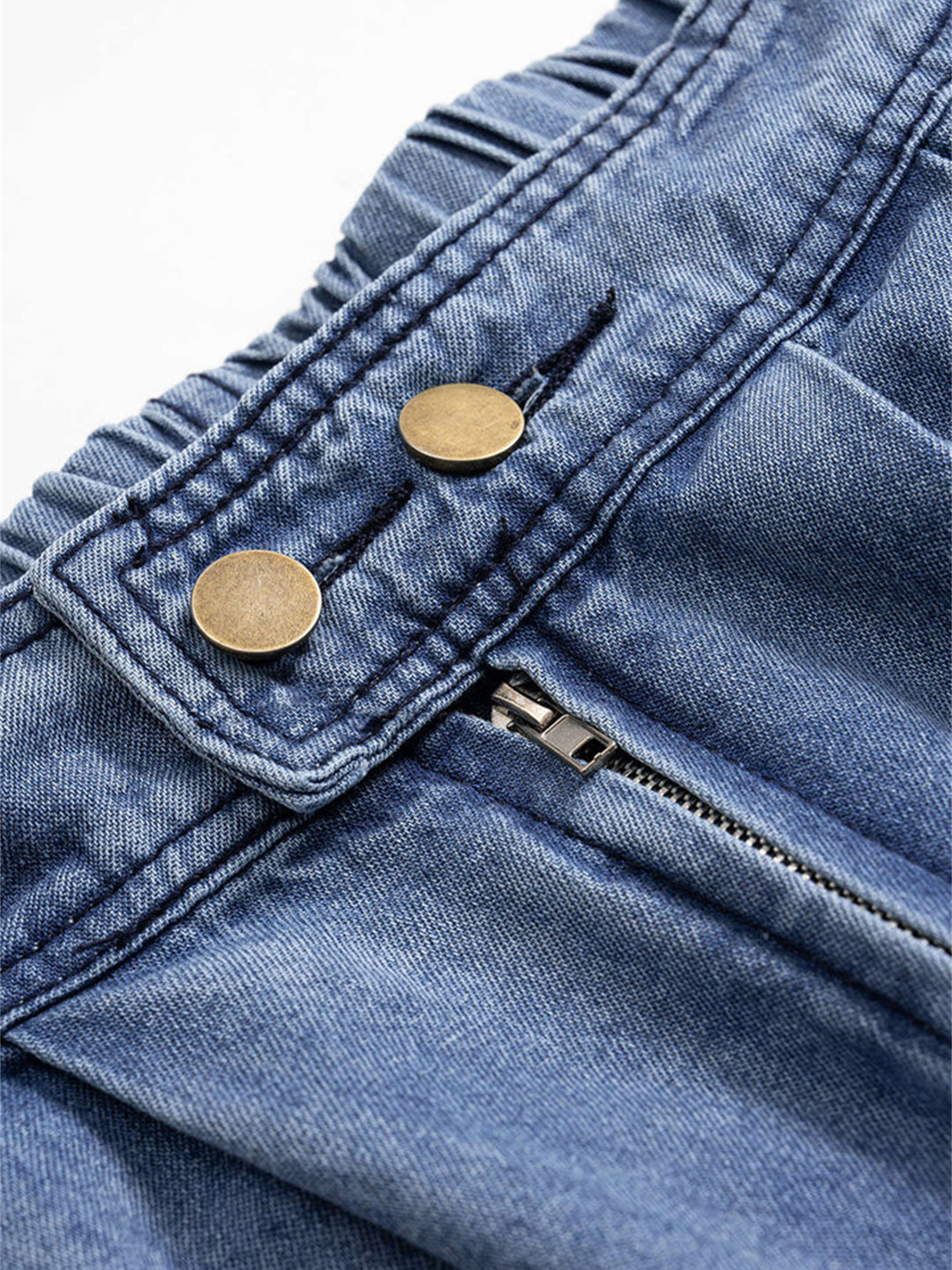High Waist Zipper Barrel Balloon Jeans(Buy 2 Free Shipping)