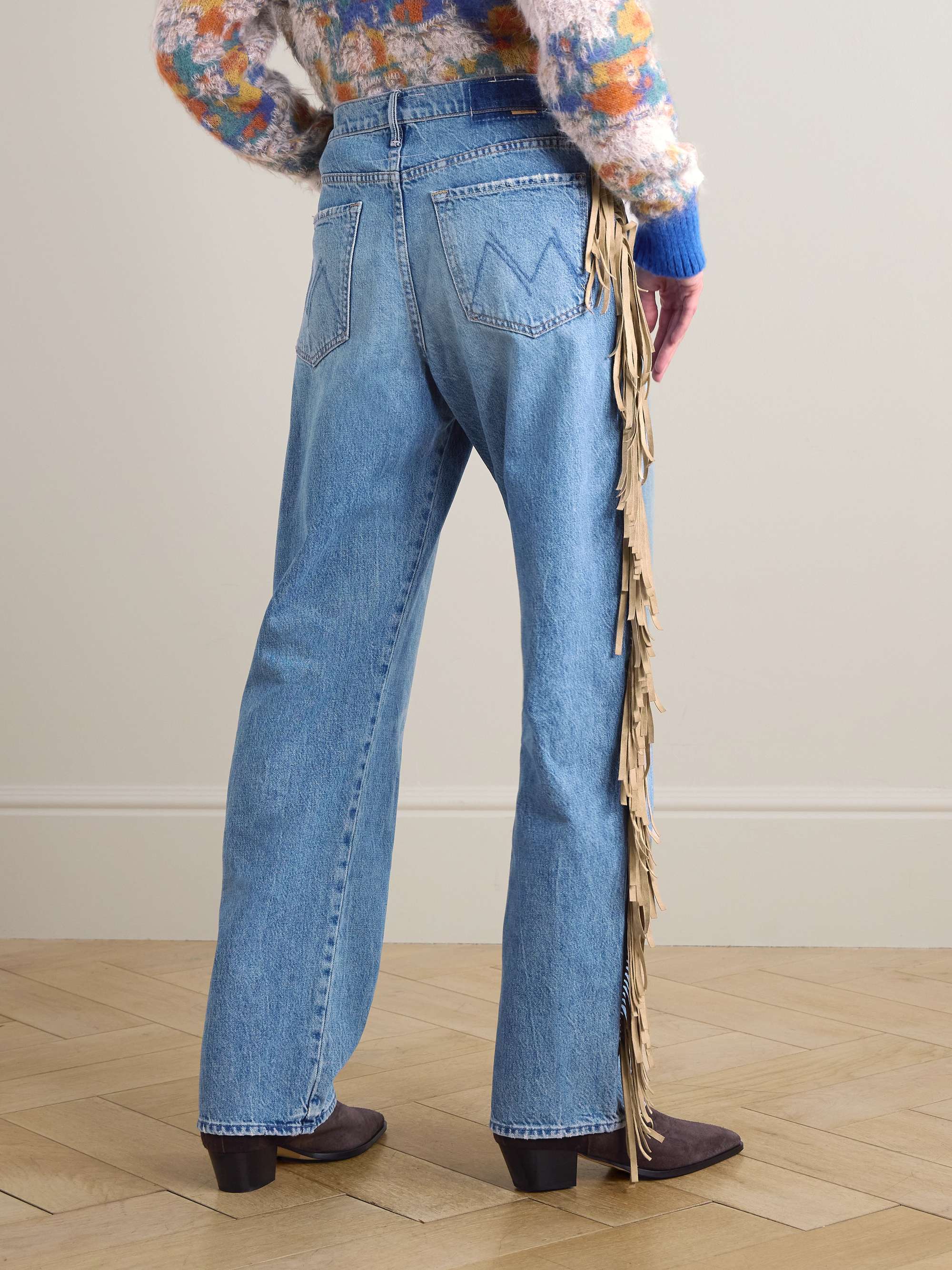 The Half-Pipe Fringe Jeans(Buy 2 Free Shipping)