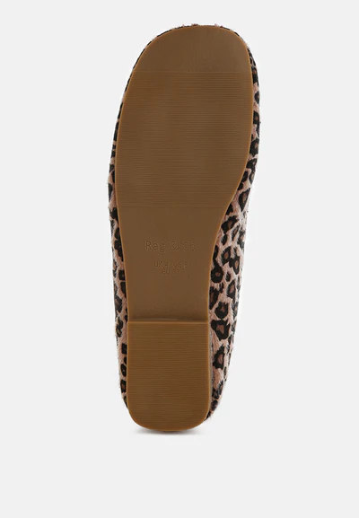 MissMis - Leopard Print Flat Loafers