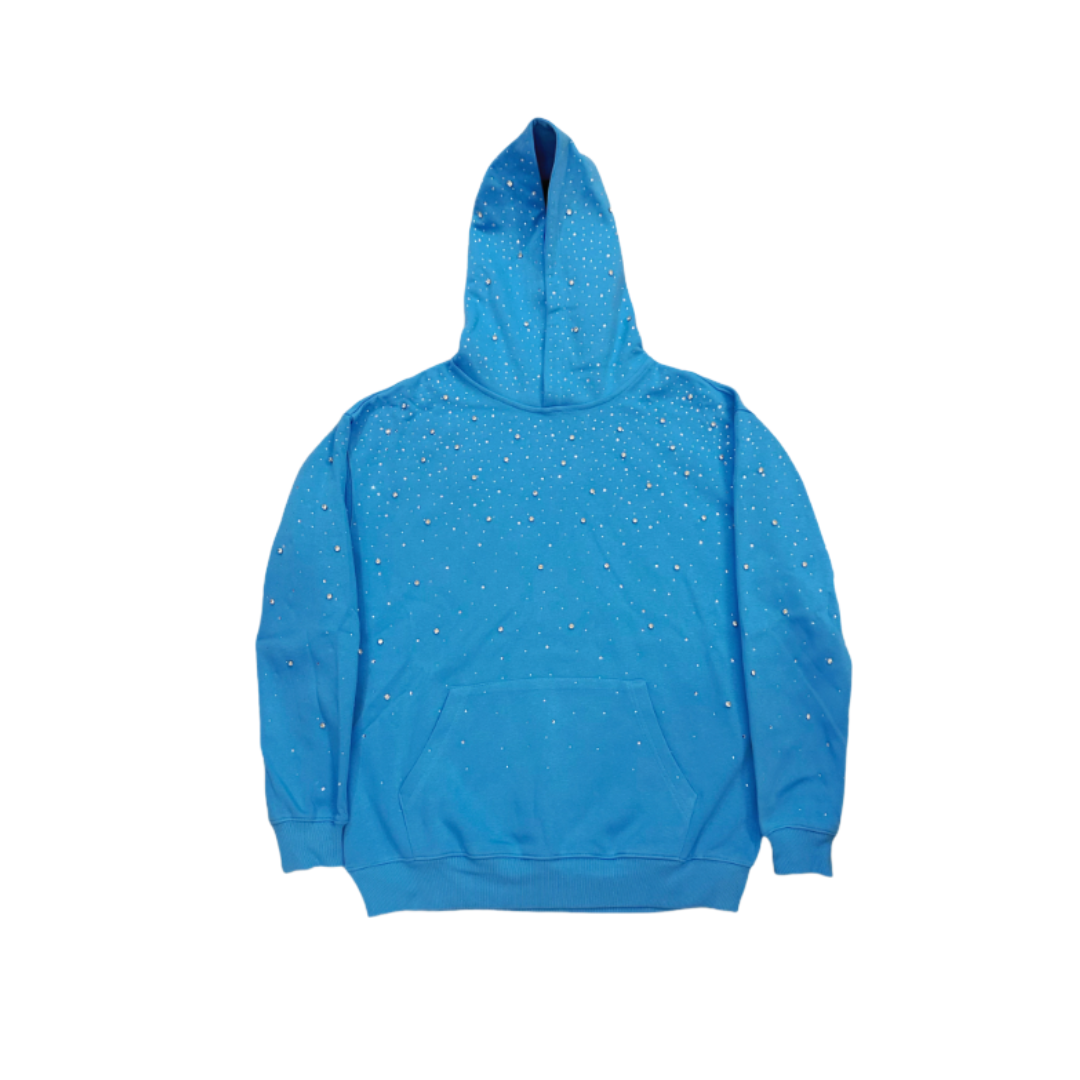 VYBES Rhinestone Galaxy Hoodie