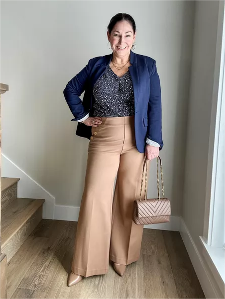 Last Day 50% OFF?Tummy Control Button Wide Leg Pant(BUY 2 FREE SHIPPING)