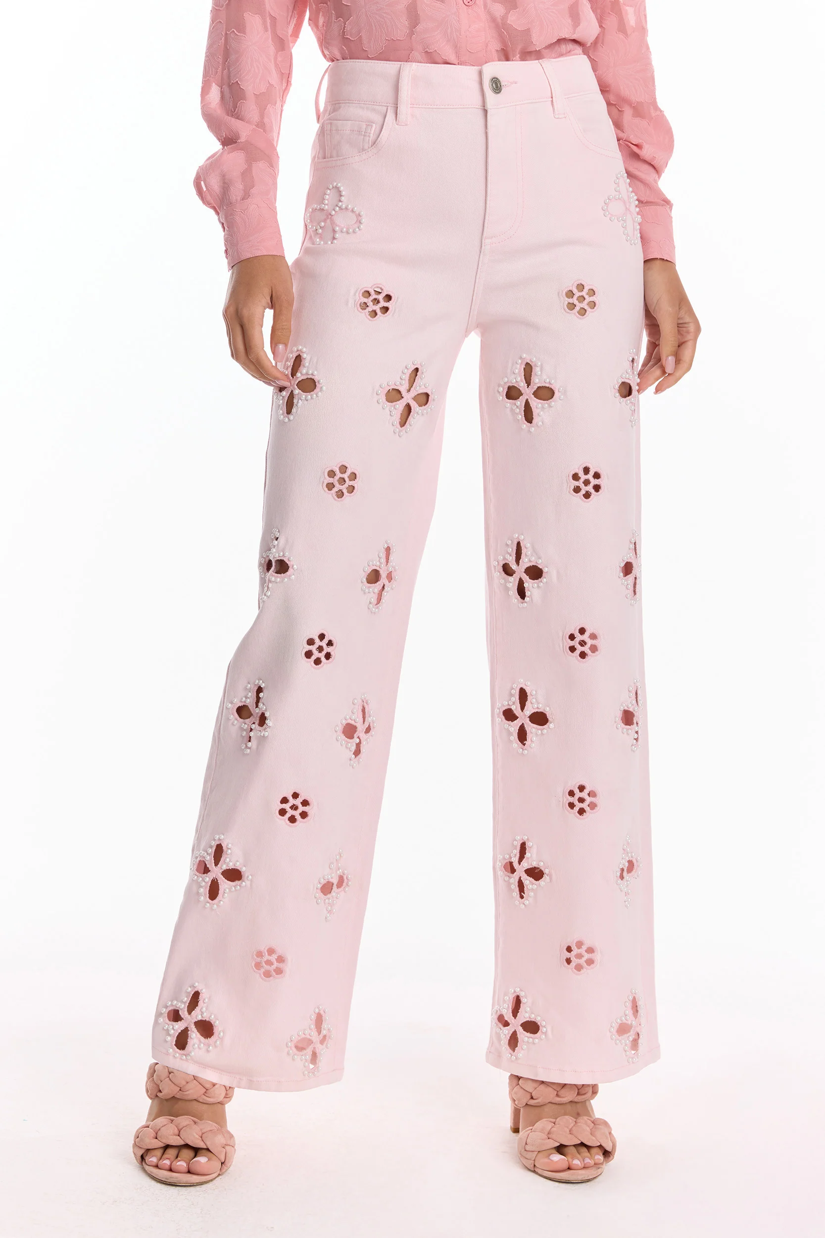 Pearl High Rise Jean(Buy 2 Free Shipping)