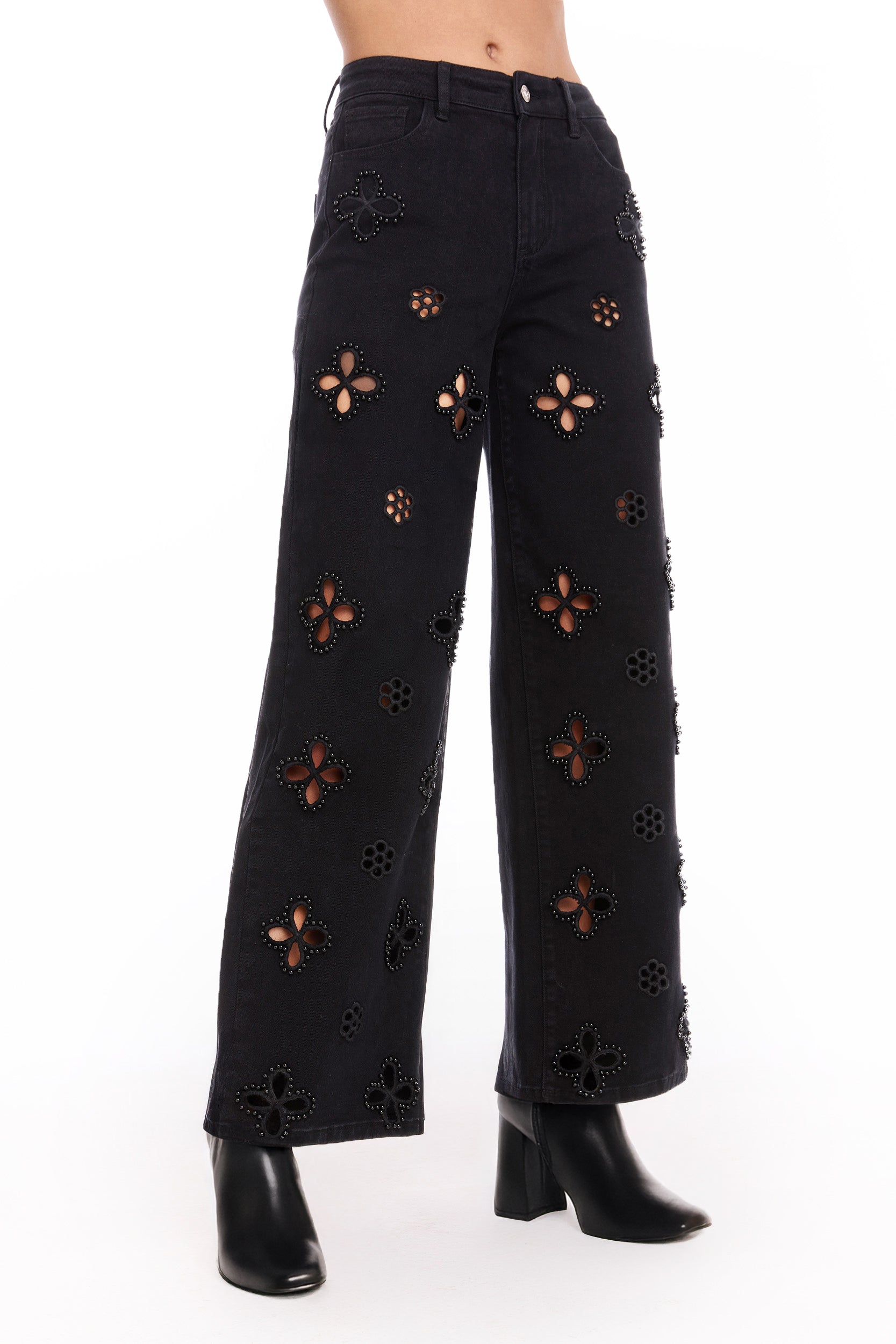 Kaia Pearl High Rise Jean(Buy 2 Free Shipping)