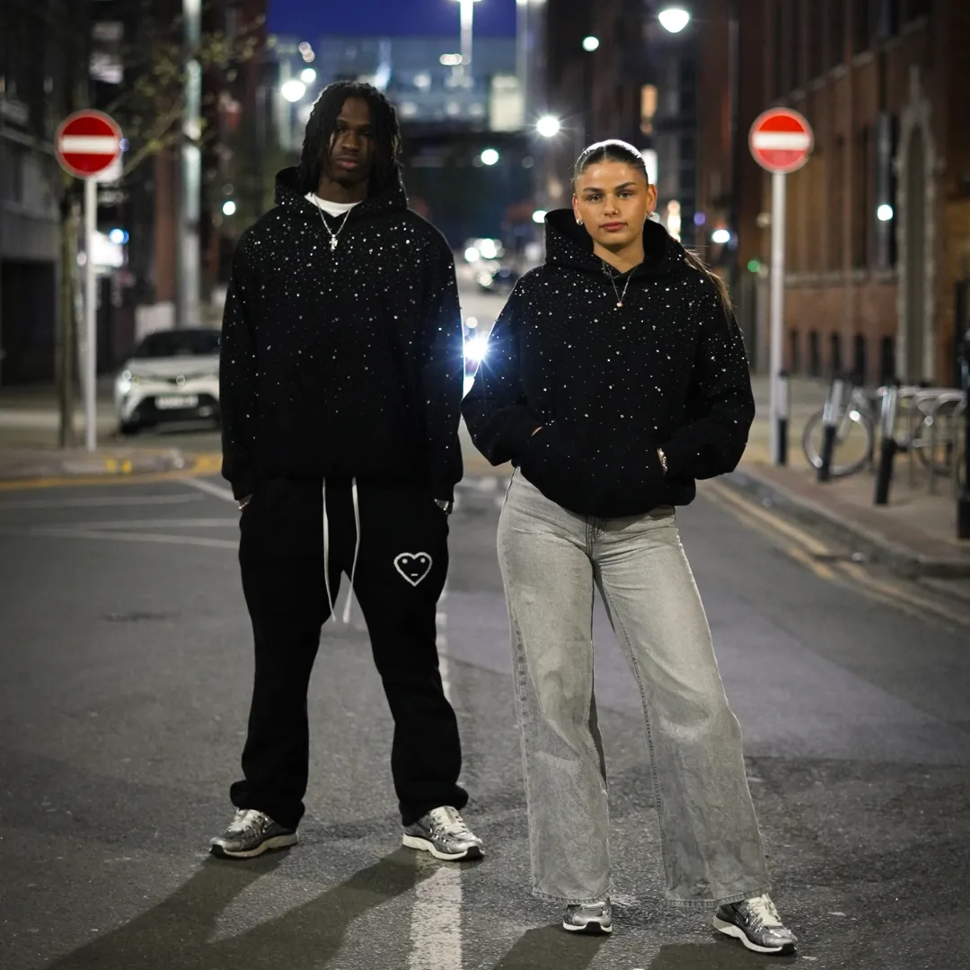 Rhinestone Galaxy Hoodie (Buy 2 Free Shipping)