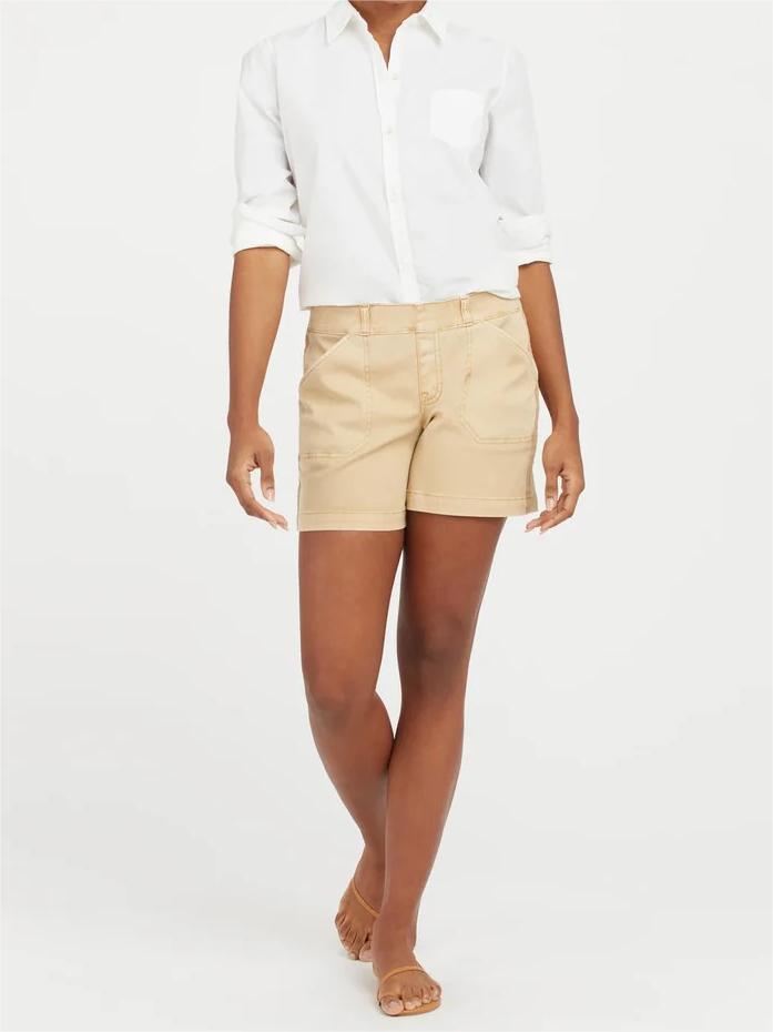 Tummy Control Stretch Twill Shorts(BUY 2 FREE SHIPPING)