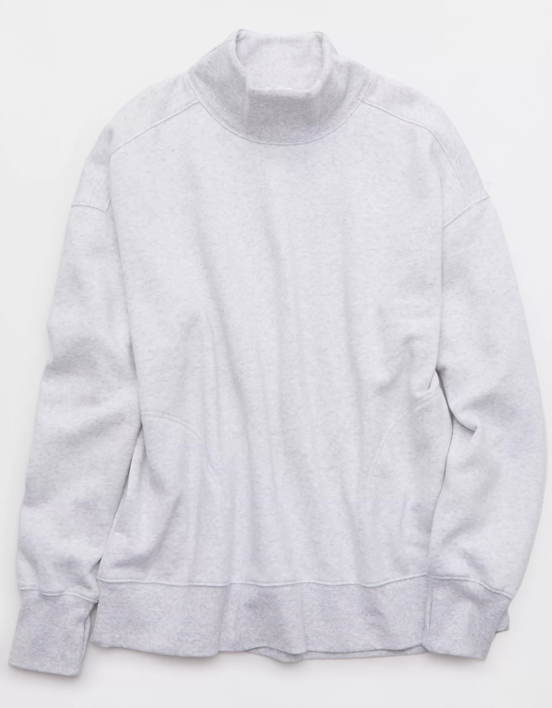 Cloud Fleece Oversized Mockneck Sweatshirt (Buy 2 Free Shipping)