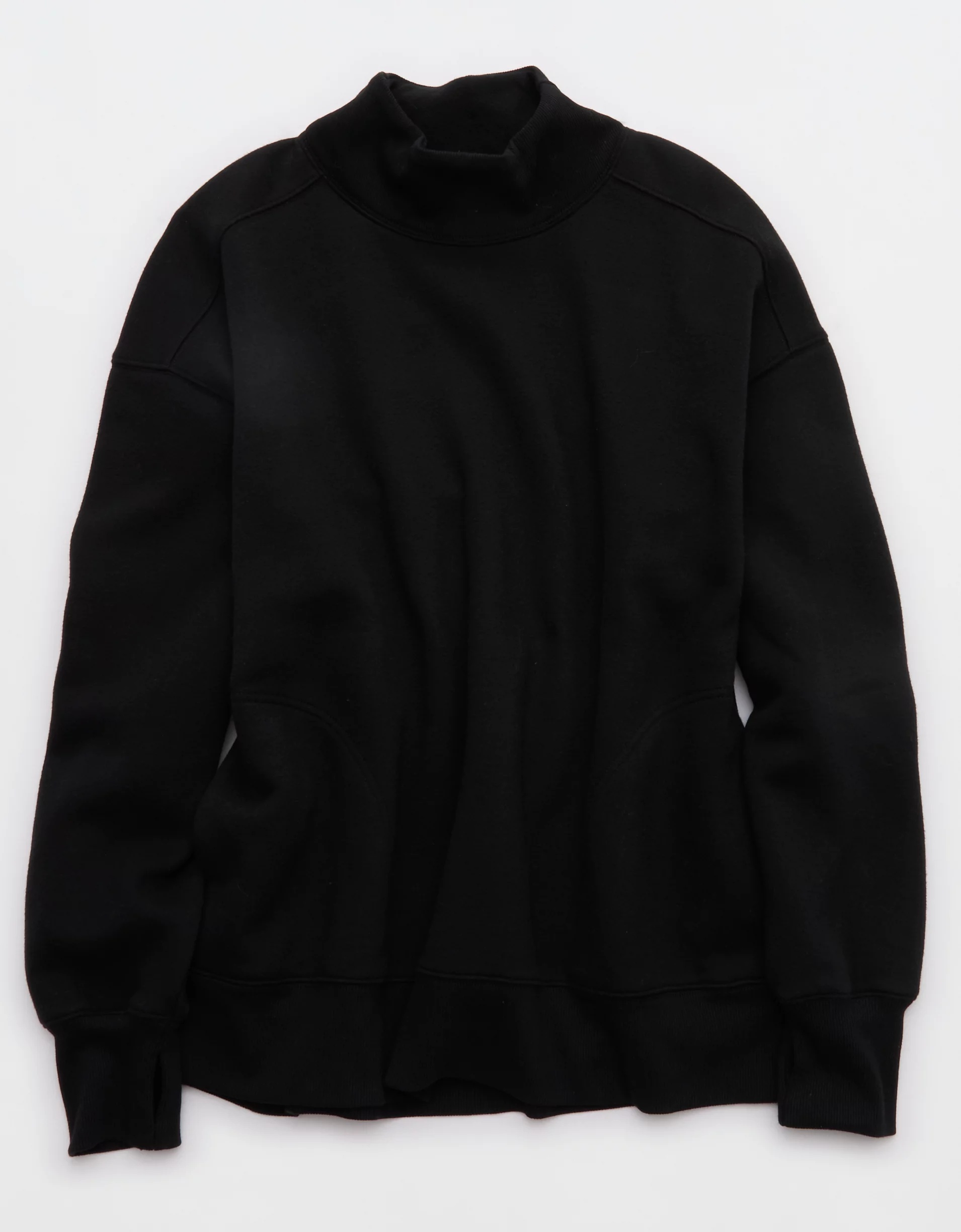 Cloud Fleece Oversized Mockneck Sweatshirt (Buy 2 Free Shipping)