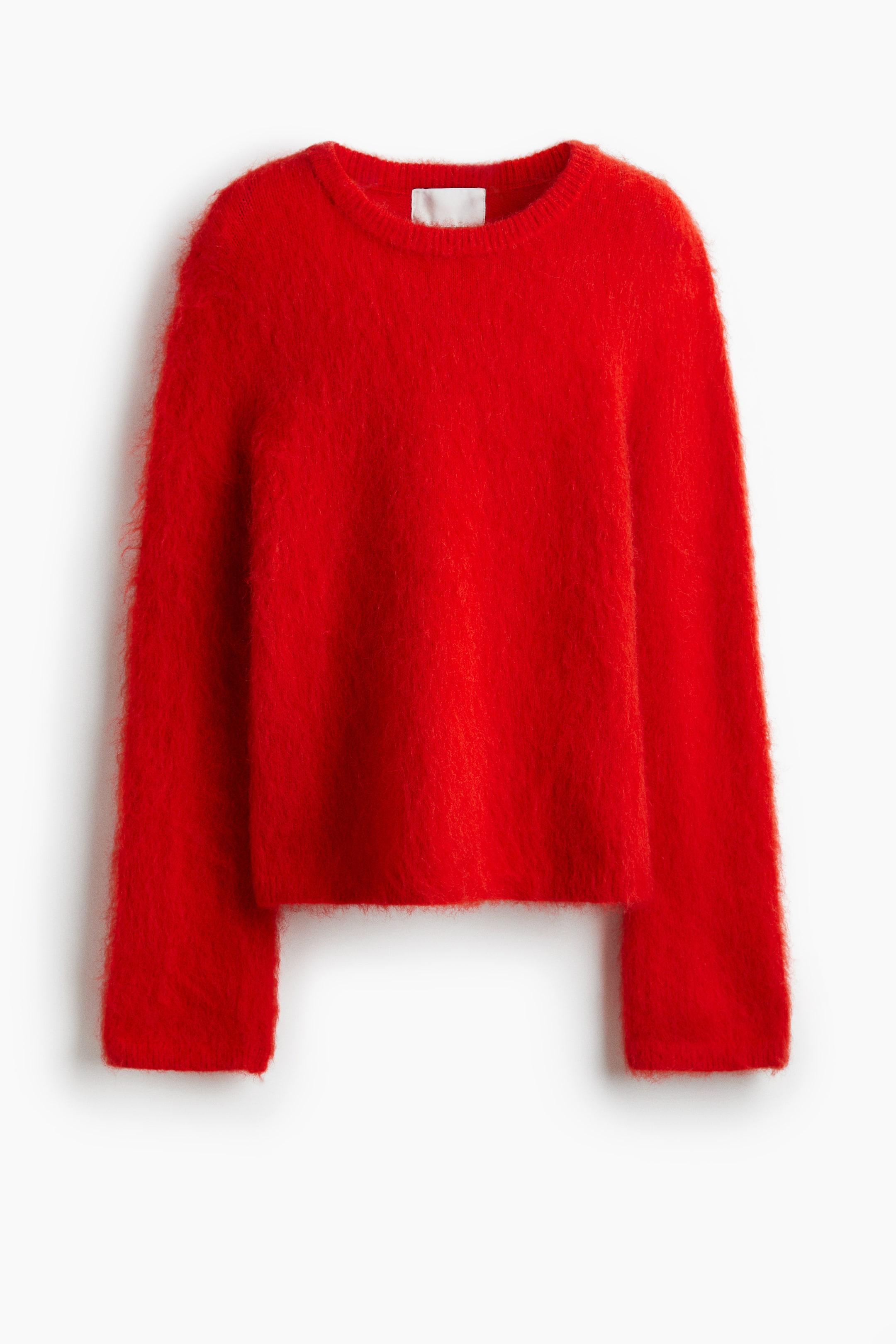 Mohair-Blend Sweater(Buy 2 Free Shipping)