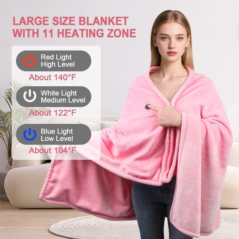 🎅Best Winter Gifts 🔥Favorite Portable Heated Shawl (Buy 2 Free Shipping)
