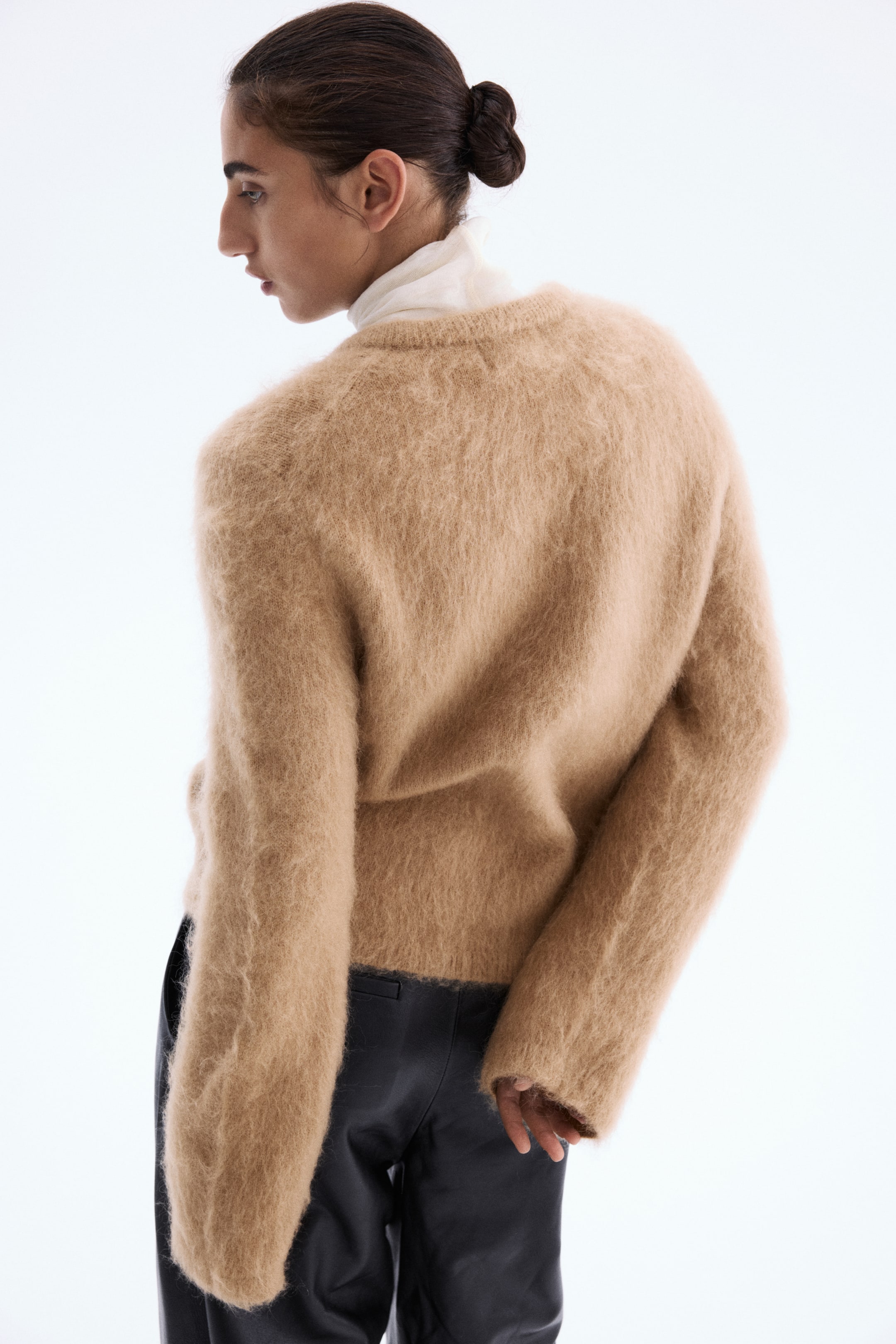 Mohair-Blend Sweater(Buy 2 Free Shipping)