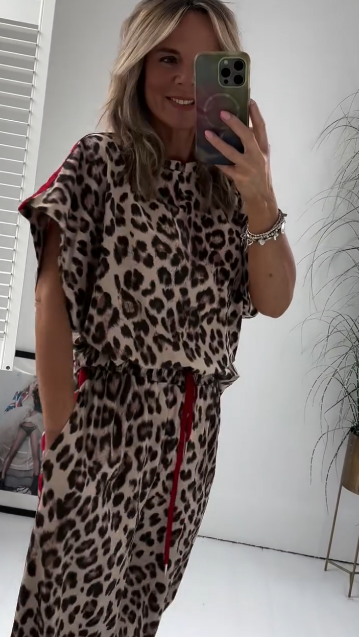 2025 New Cozy Leopard Print Set