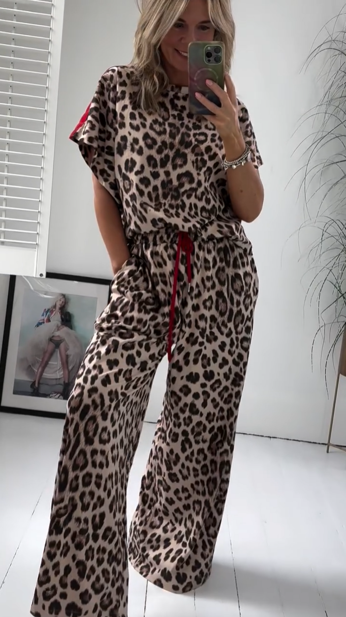 2025 New Cozy Leopard Print Set