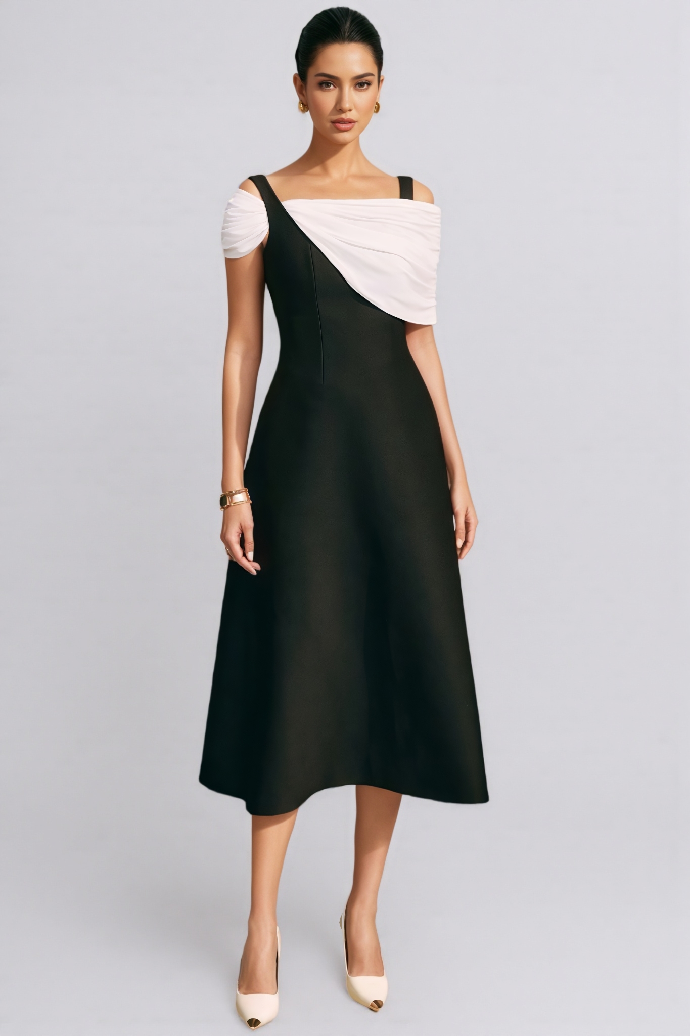 A-line Midi Dress