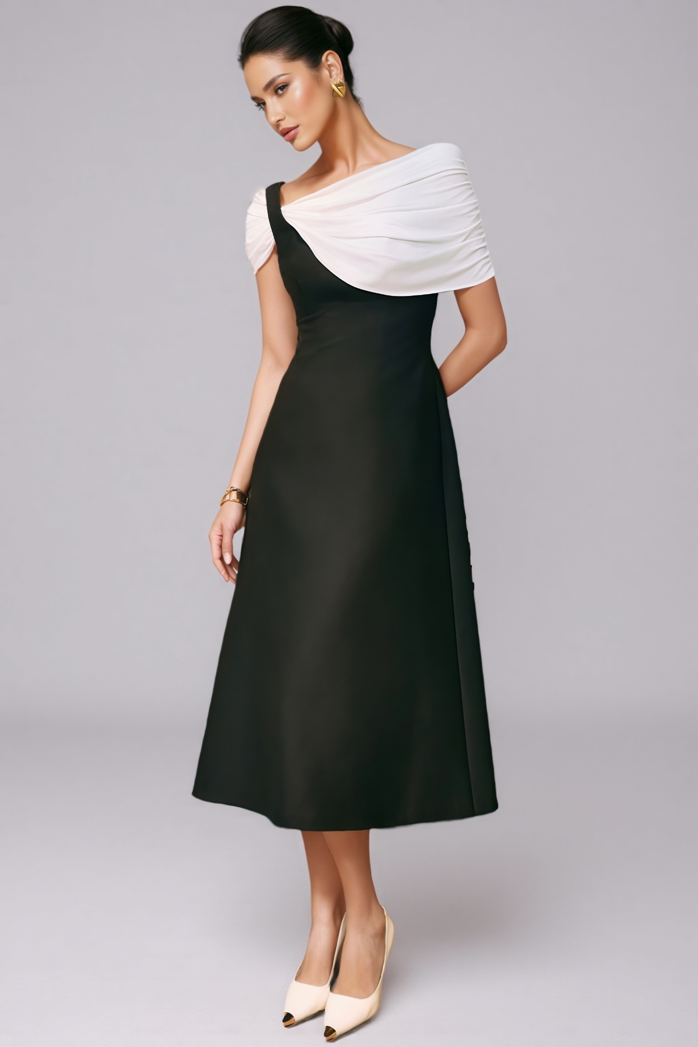 A-line Midi Dress