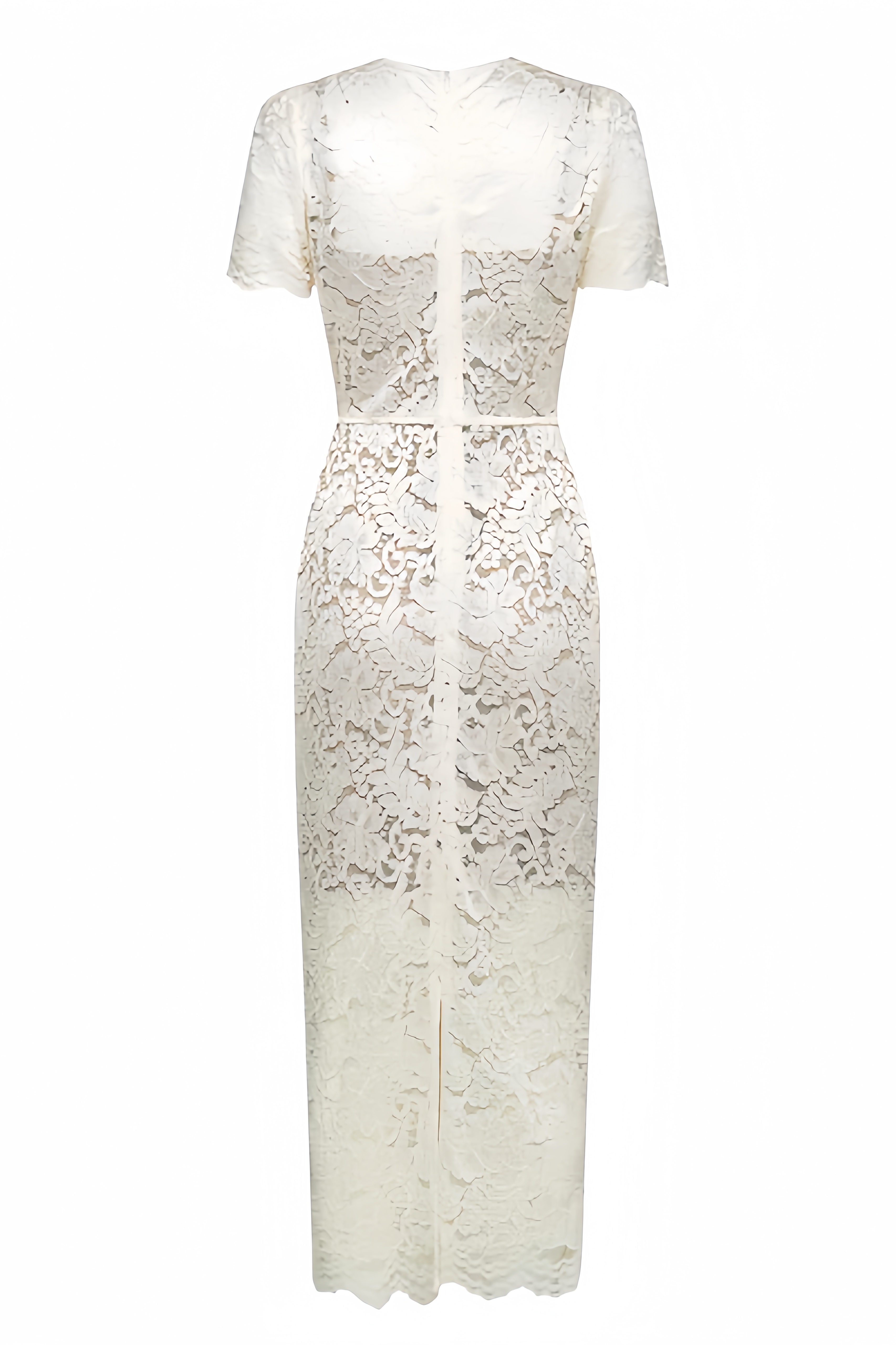 Fina Lace Slim Fit Midi Dress