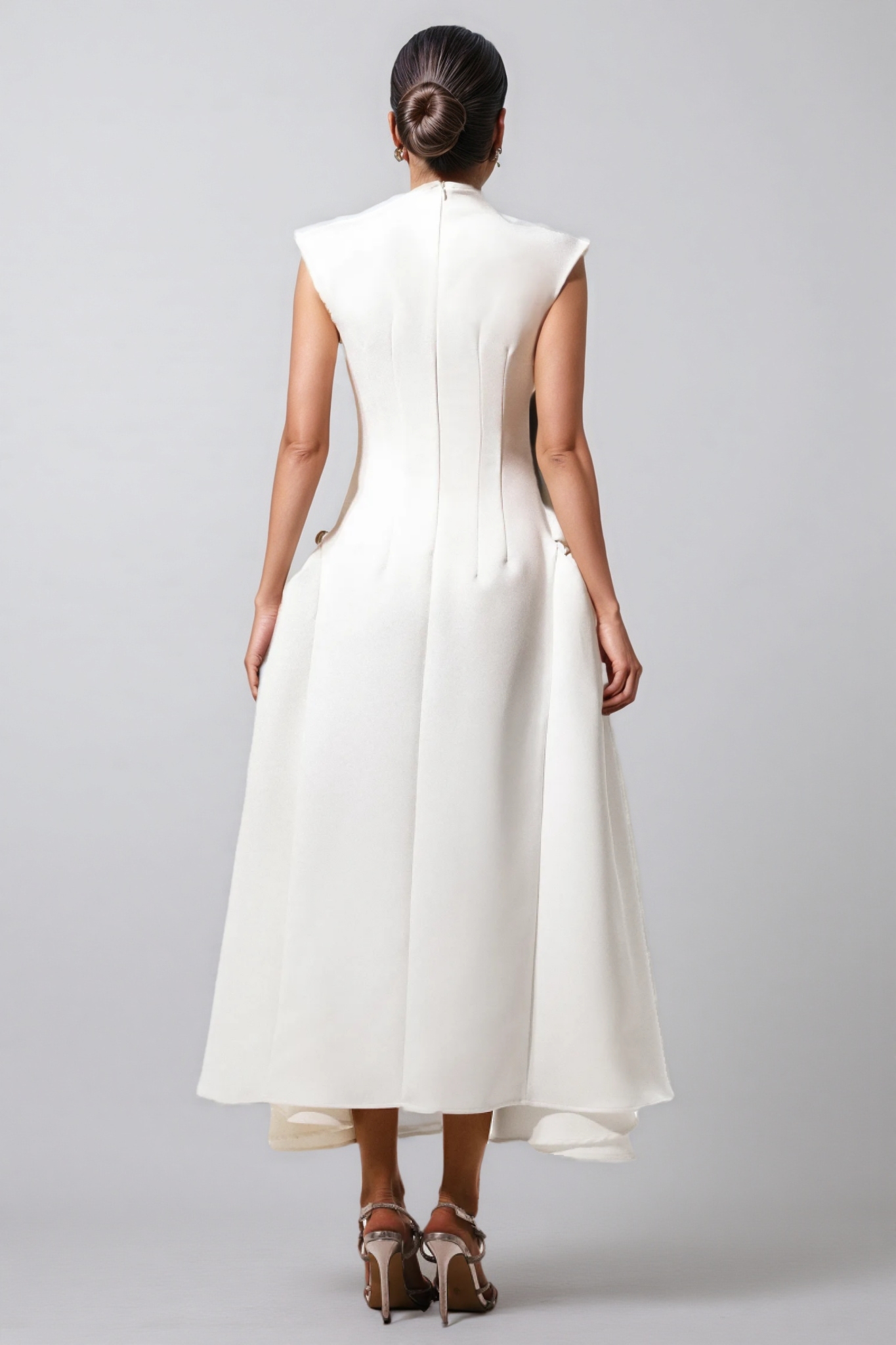 Paulina Choker Sleeveless Maxi Dress