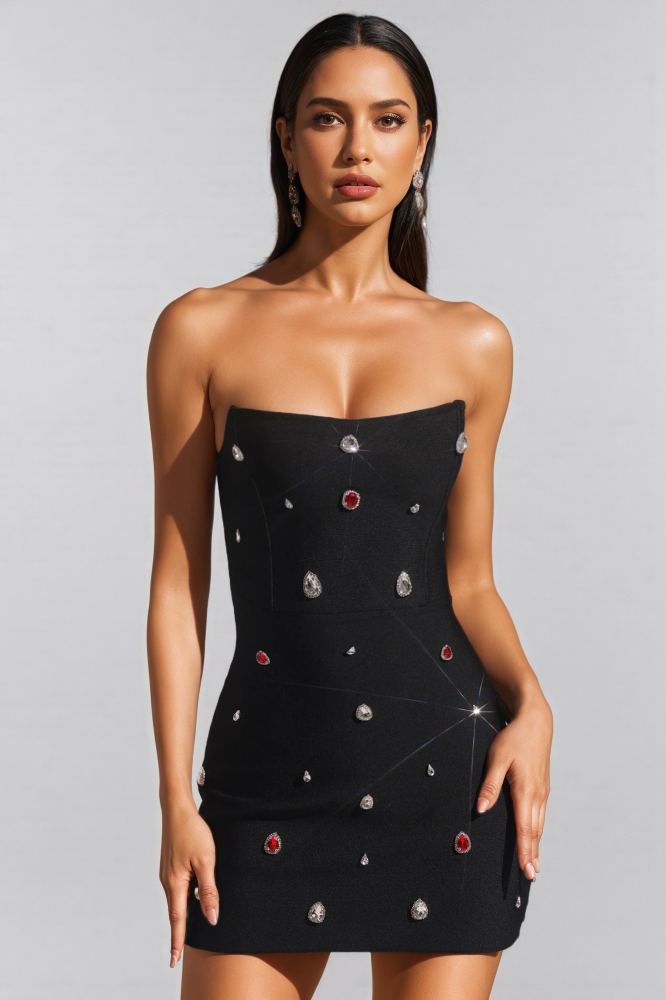 Ben Black Diamonds Sheath Mini Dress