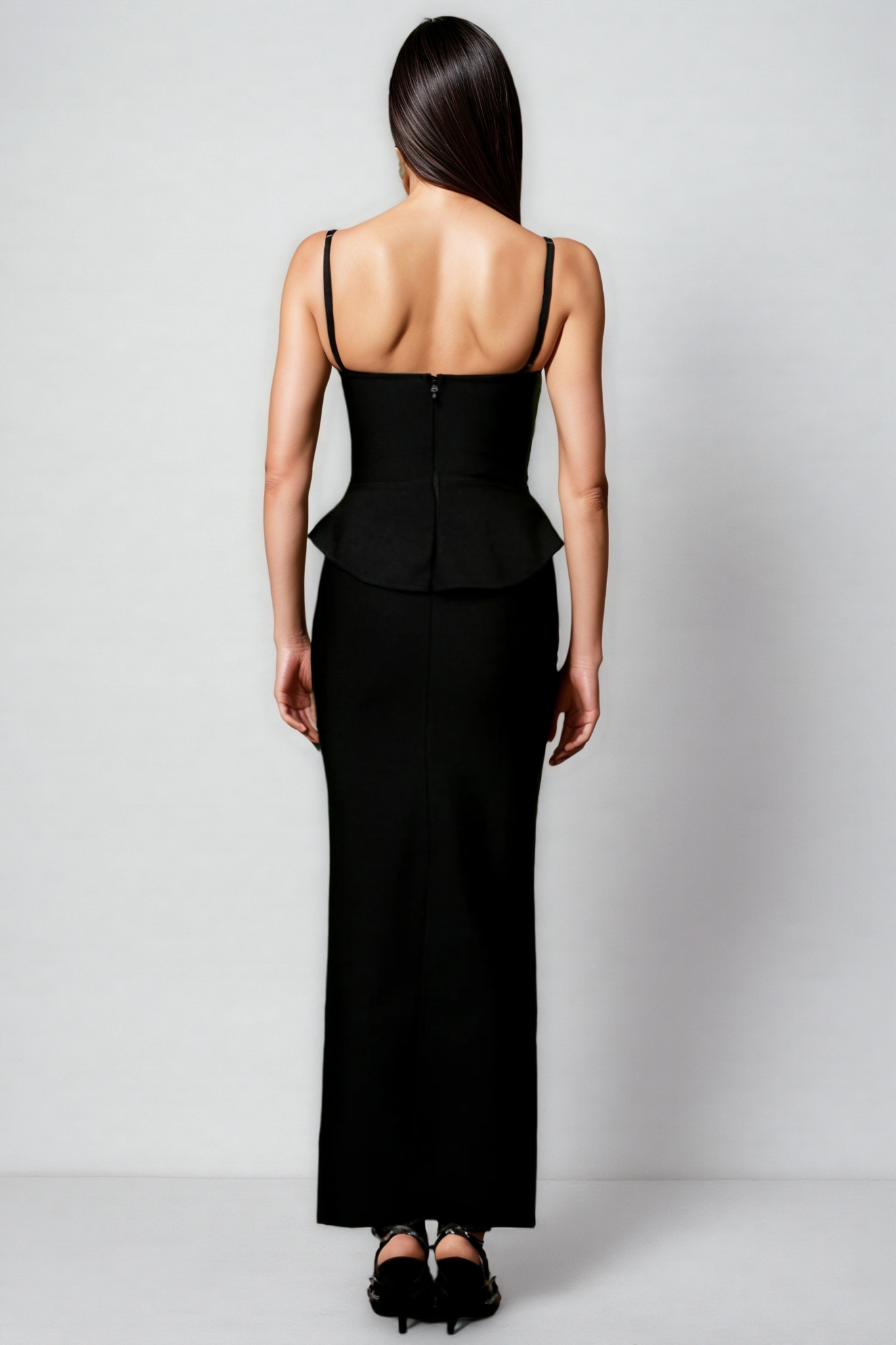 Olapa Sleeveless Bandage Maxi Dress